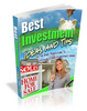 Thumbnail Best Investment Tips and Ideas (PLR)
