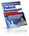 Thumbnail How to Get Work with the Federal Government PLR