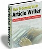 Thumbnail Succeed As An Article Writer (PLR) Thumbnail Succeed As An Article Writer (PLR)