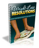 Thumbnail Weight Loss Resolutions (PLR) Thumbnail Weight Loss Resolutions (PLR)