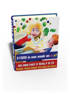 Product picture $1000 in One Week on eBay (PLR)