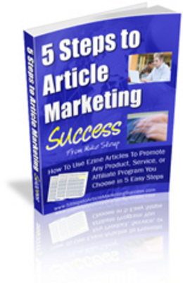 Product picture 5 Steps to Article Marketing Success PLR