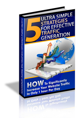Product picture 5 Ultra Simple Strategies for Effective Traffic GeneratioPLR