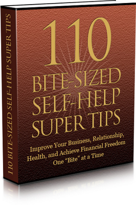 Product picture 110 Bite-Sized Self-Help Super Tips PLR