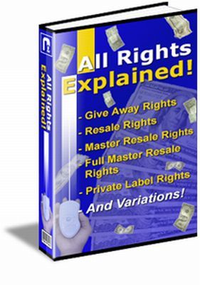 Product picture All Rights Explained (PLR)