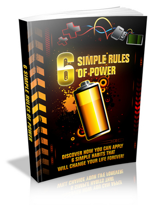 Product picture 6 Simple Rules of Power - Viral eBook PLR