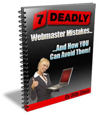 Product picture 7 Dealdy Webmaster Mistakes... (Viral) PLR