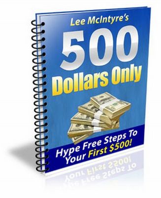 Product picture 500 Dollars Only PLR