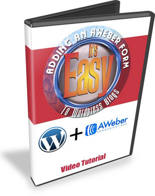 Product picture Adding an AWeber Form to Your Wordpress Blog - Video (PLR)