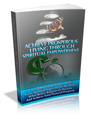 Product picture Achieve a Prosperous Living Through Spiritual Empowerment (P