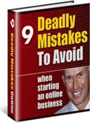 Product picture 9 Deadly Mistakes Online PLR