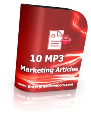 Product picture 10 Audio and Video Marketing Articles - PLR
