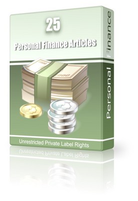 Product picture 25 Personal Finance Articles - Feb 2011 (PLR)