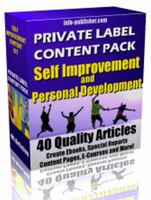 Product picture 40 Articles - Self Improvement (PLR)
