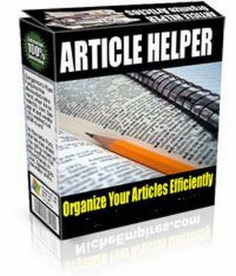 Product picture Article Helper plr