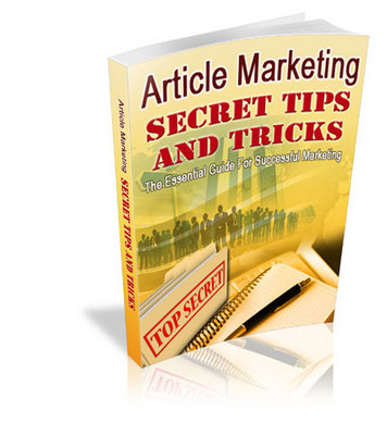 Product picture Article Marketing Secret Tips and Tricks - Viral eBook plr