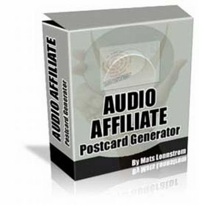 Product picture Audio Affiliate Postcard Generator plr