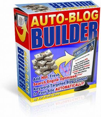 Product picture Auto Blog Builder plr