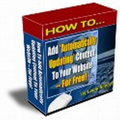 Product picture Auto Updating Content plr