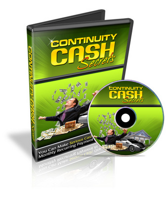Product picture Continuity Cash Secrets - Video Series PLR