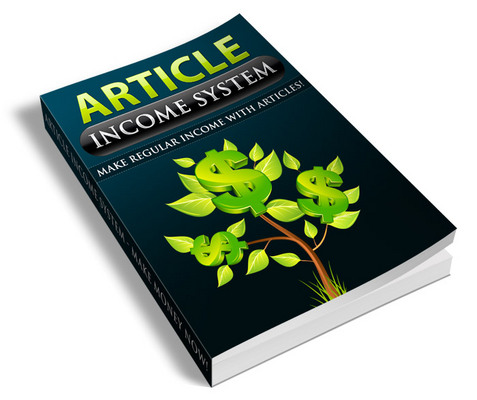 Product picture Article Income System - Viral eBook PLR