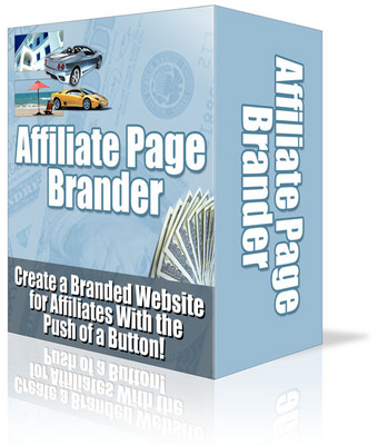 Product picture Affiliate Page Brander (PLR) 