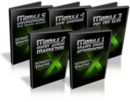 Product picture Authority Traffic X - Video Series PLR