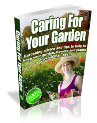 Product picture Caring For Your Garden plr 
