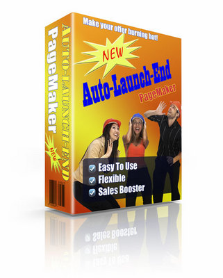 Product picture Auto-Launch End Page Maker PLR 