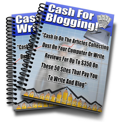 Product picture Cash for Blogging plr 