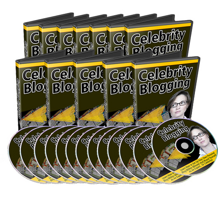 Product picture Celebrity Blogging - Video Series PLR 