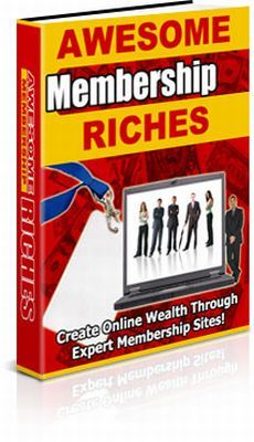Product picture Awesome Membership Riches (PLR) 