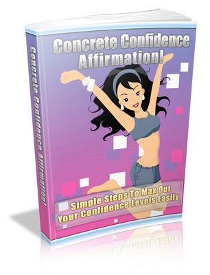 Product picture Concrete Confidence Affirmation - Viral eBook PLr  