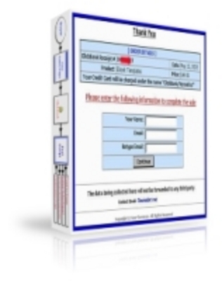 Product picture ClickBank Secure Thank You Page PLR 