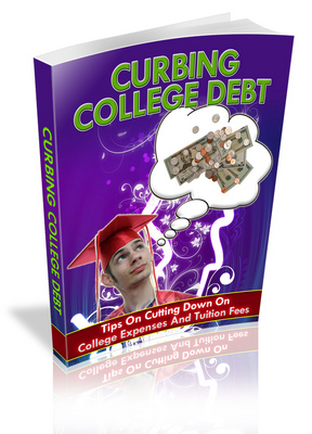 Product picture Curbing College Debt - Viral eBook plr 