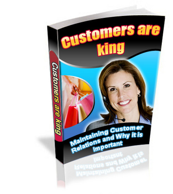 Product picture Customers Are King (PLR) 
