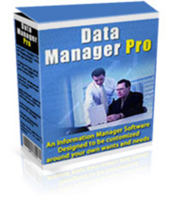 Product picture Data Manager Pro plr 