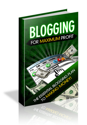 Product picture Blogging for Maximum Profit PLR 