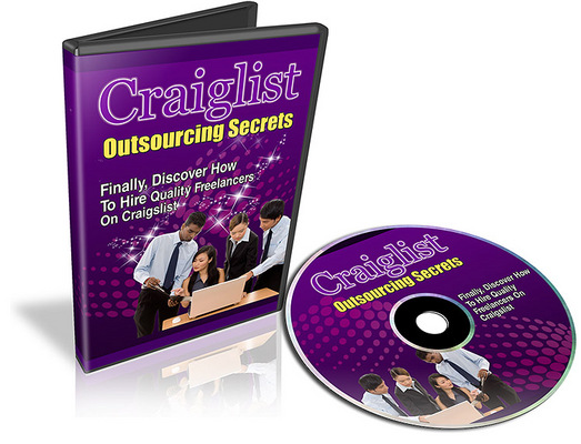 Product picture Craigslist Outsourcing Secrets - Video Series plr 