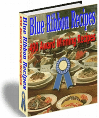 Product picture Blue Ribbon Recipes (PLR) 