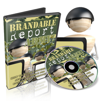 Product picture Brandable Report Army - Video Series plr