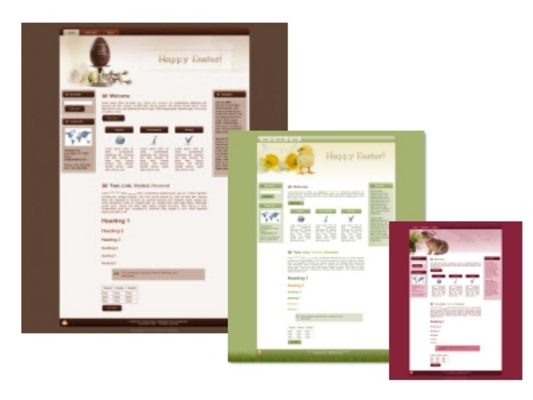 Product picture Easter Template Package PLR 