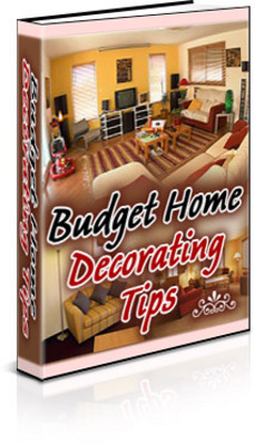 Product picture Budget Home Decorating Tips (PLR) 