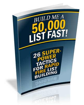 Product picture Build Me a 50,000 List Fast (PLR) 