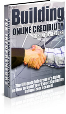 Product picture Building Online Credibility (PLR) 
