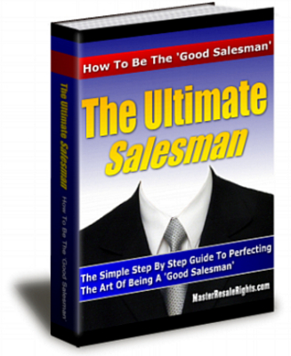 Product picture Ultimate Salesman With Plr