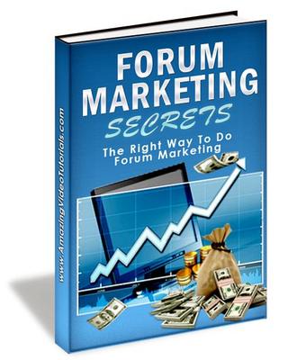 Product picture Forum Marketing Secrets - Video Series plr