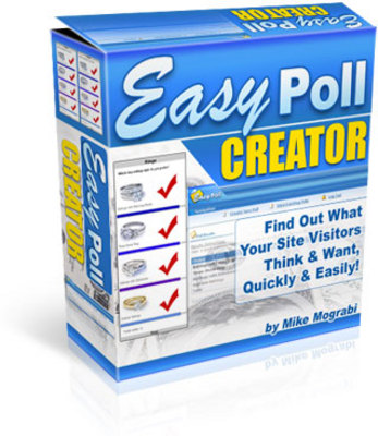 Product picture Easy Poll Creator (PLR)