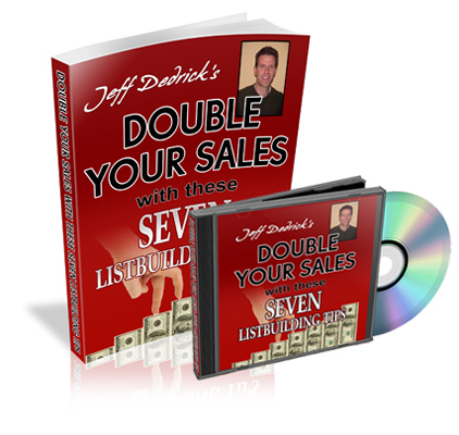 Product picture Double Your Sales With These Seven List Building Tips PLR 