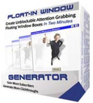 Product picture Float-in Windows Generator (PLR)